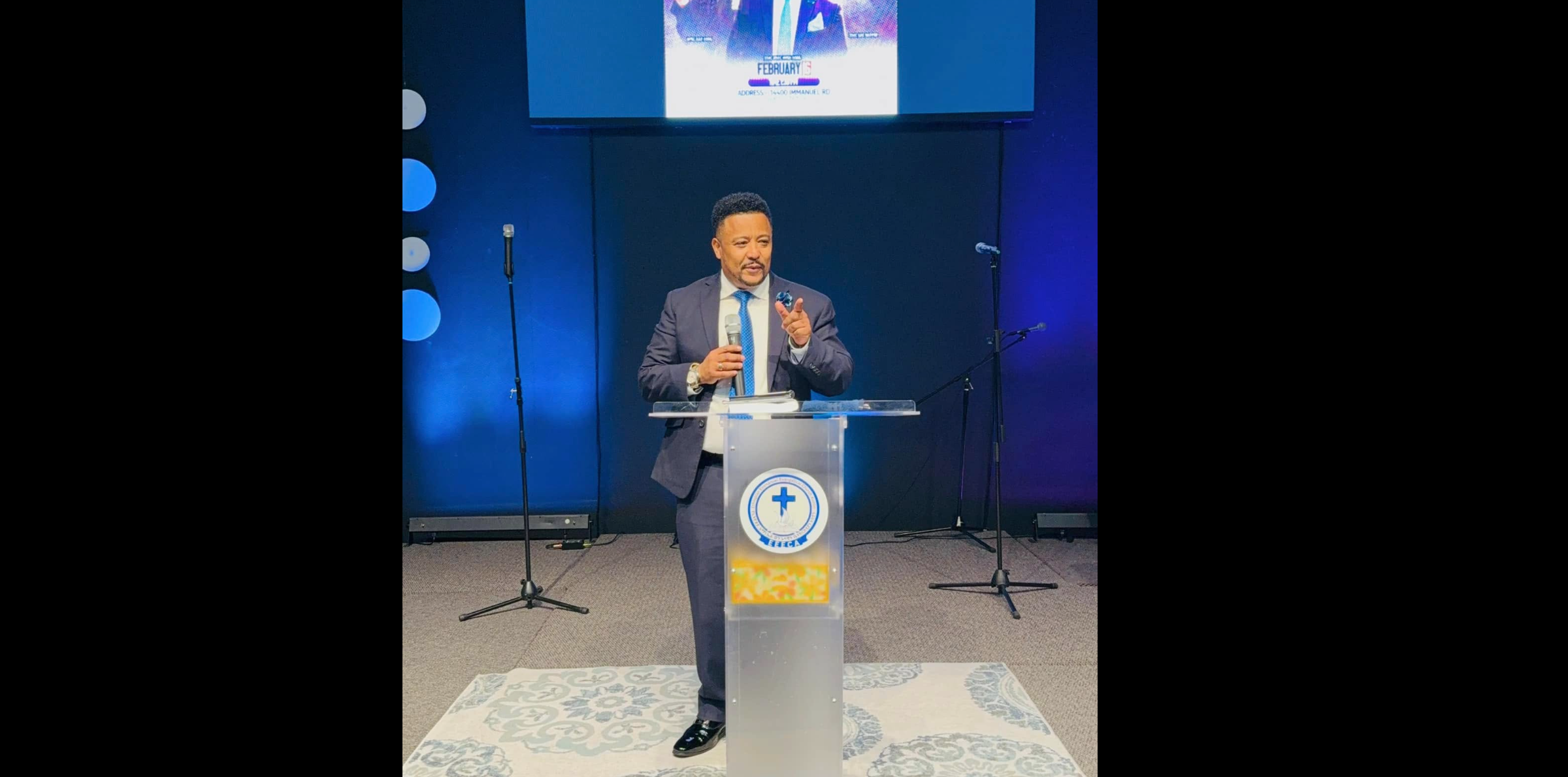 In His presence